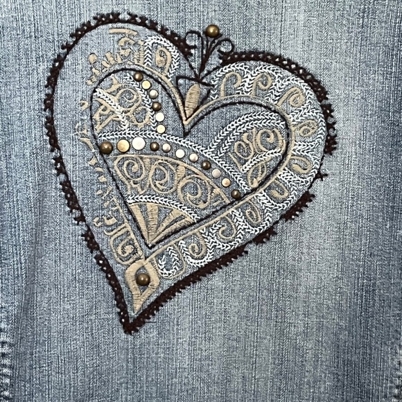 Chico's Jacket with a Heart - Picture 2 of 4